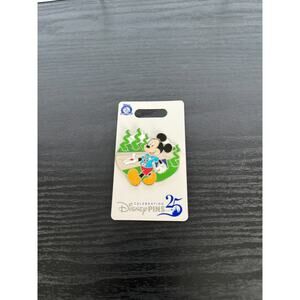 2025 Disney Parks 25th Anniversary Pin Trading Mickey Mouse NEW